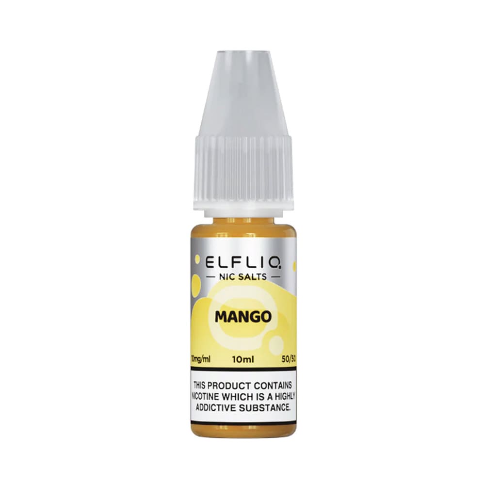 ELFLIQ Mango 10ml nicotine salt e-liquid bottle