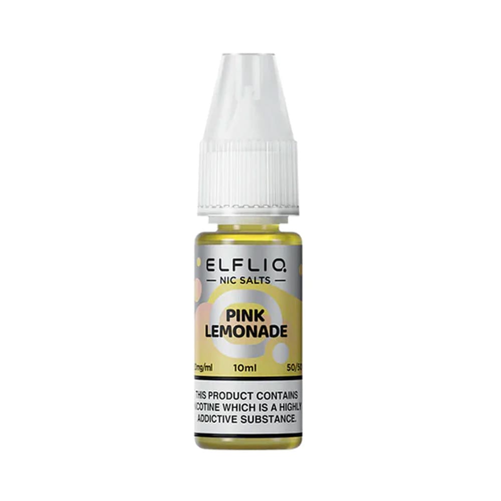ELFLIQ Pink Lemonade 10ml nicotine salt e-liquid bottle