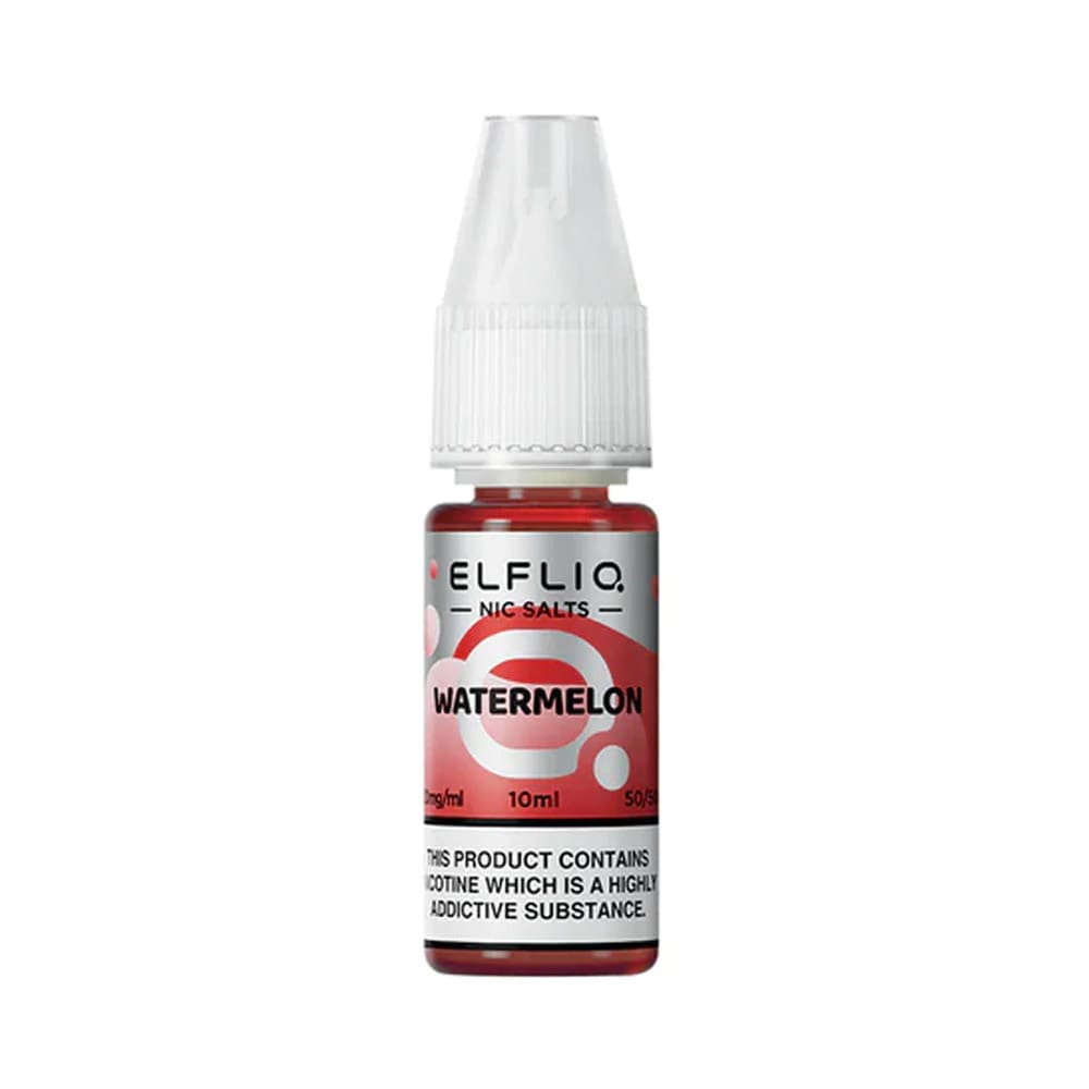 ELFLIQ Watermelon 10ml nicotine salt e-liquid bottle