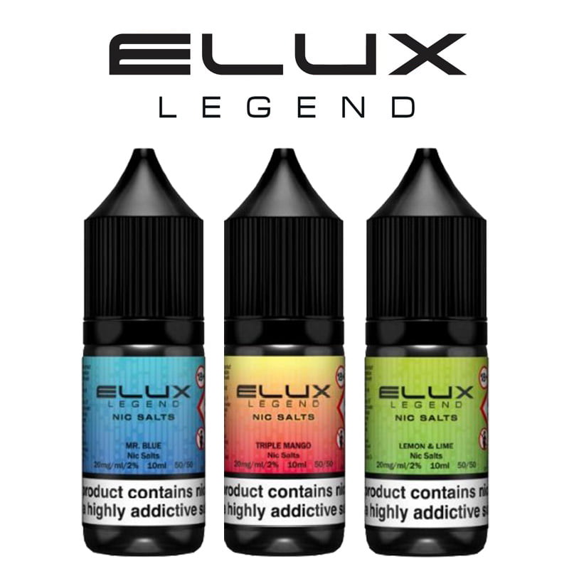 ELUX Legend Nic Salts | Vape Saloon