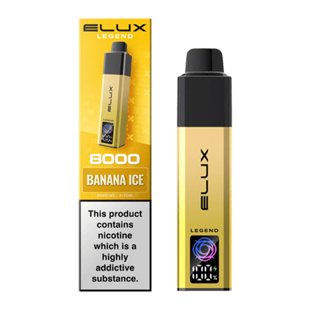 ELUX Legend 8000 Banana Ice prefilled pod kit
