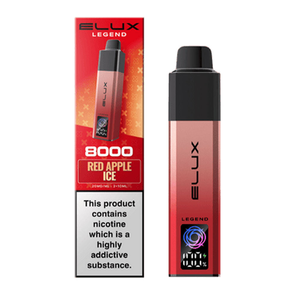 ELUX Legend 8000 Red Apple Ice prefilled pod kit