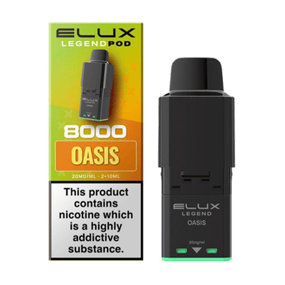 ELUX Legend 8000 Oasis replacement prefilled pods