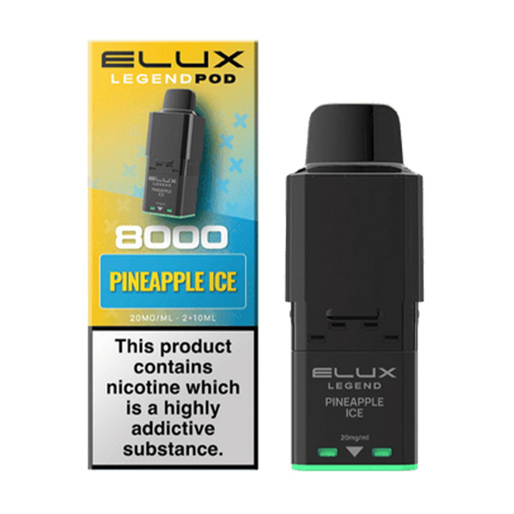 ELUX Legend 8000 Pineapple Ice replacement prefilled pods