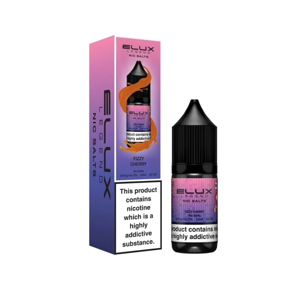 Fizzy Cherry Elux Legend 10ml Nic Salt E Liquid
