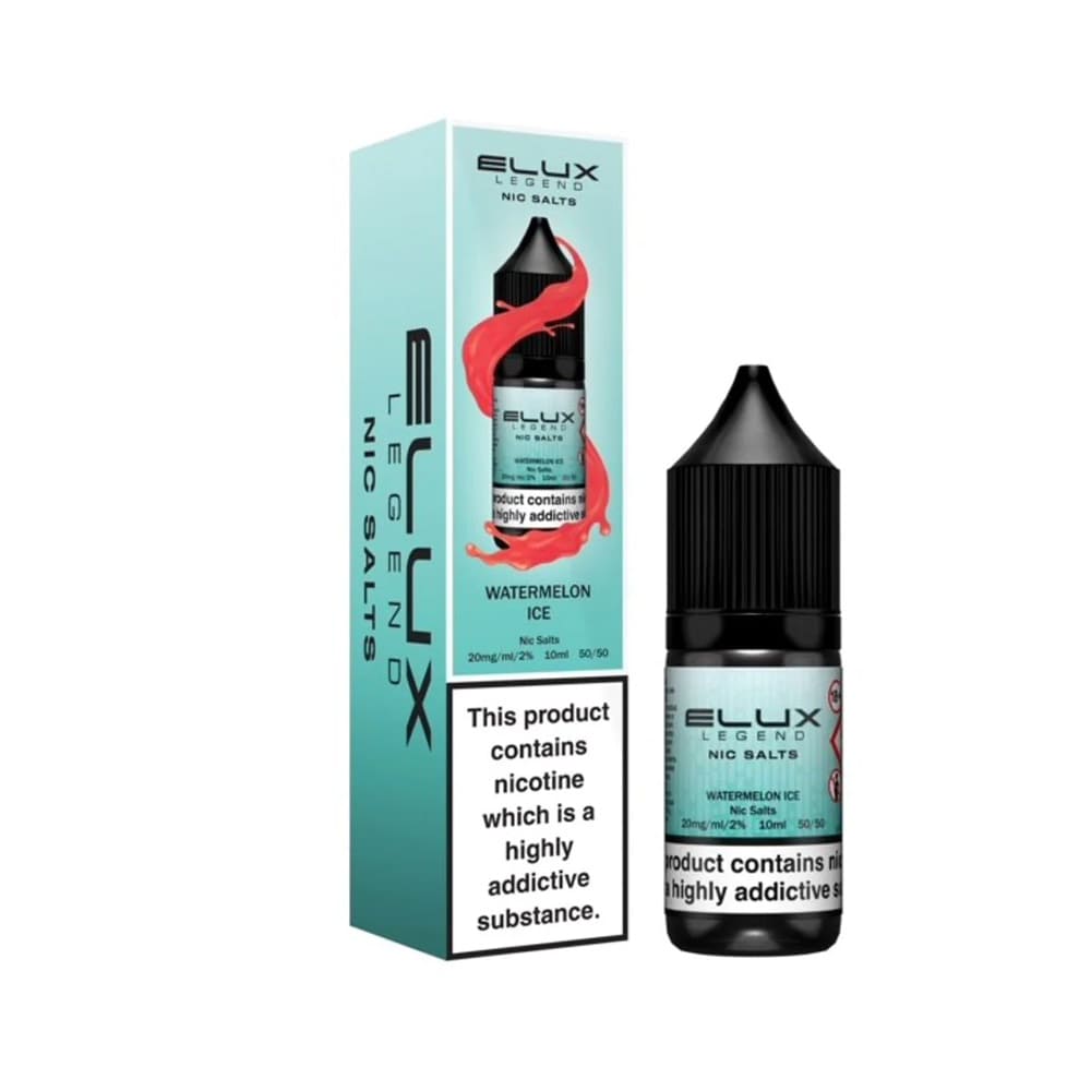 Watermelon Ice Elux Legend 10ml Nic Salt E Liquid
