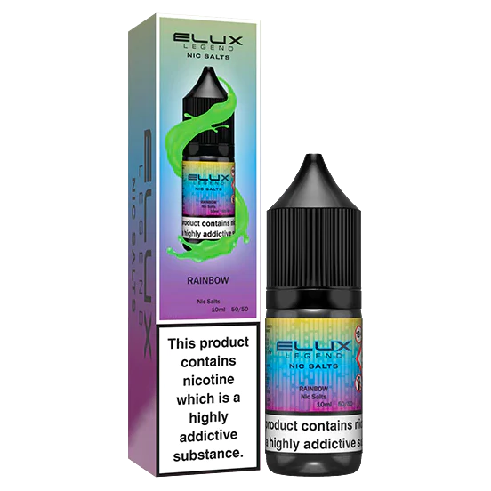 ELUX Legend - NicSalts - Rainbow - 10mg - 20mg - Vape Saloon