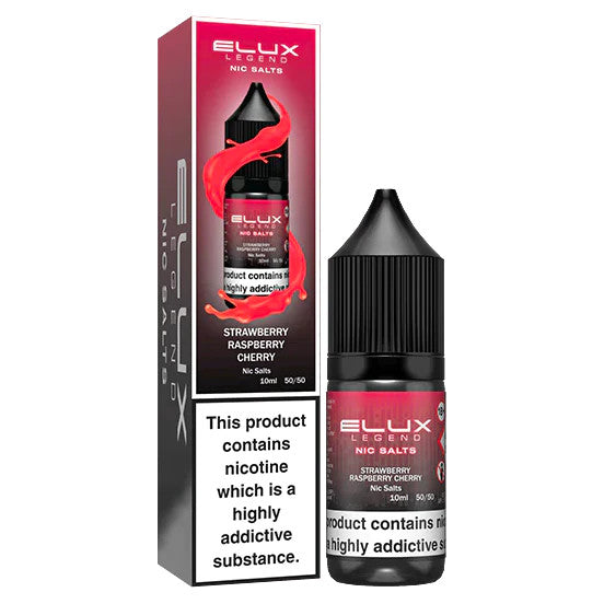 ELUX Legend - NicSalts - Strawberry Raspberry Cherry - 10mg - 20mg - Vape Saloon