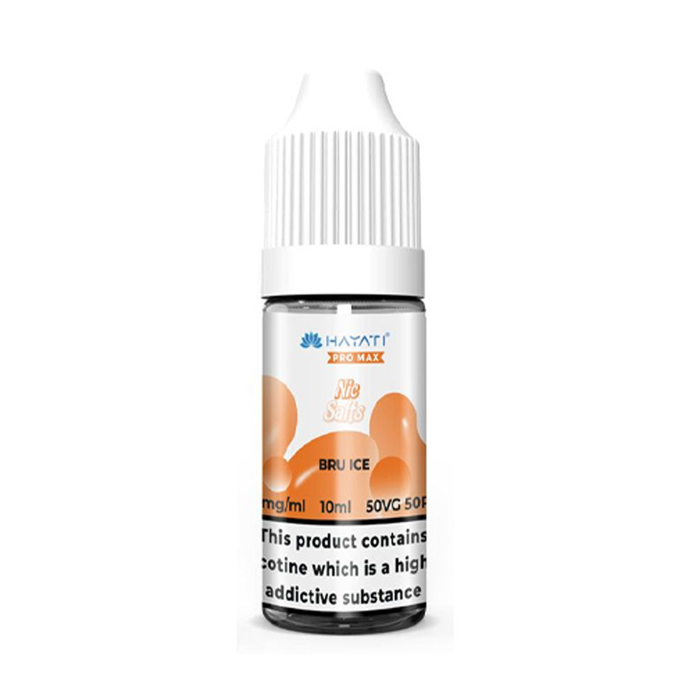 Bru Ice Hayati Pro Max 10ml Nic Salt E Liquid