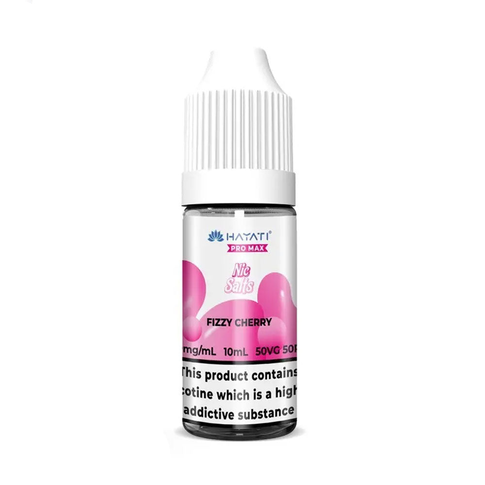Hayati Pro Max Fizzy Cherry 10ml nic salt e-liquid bottle