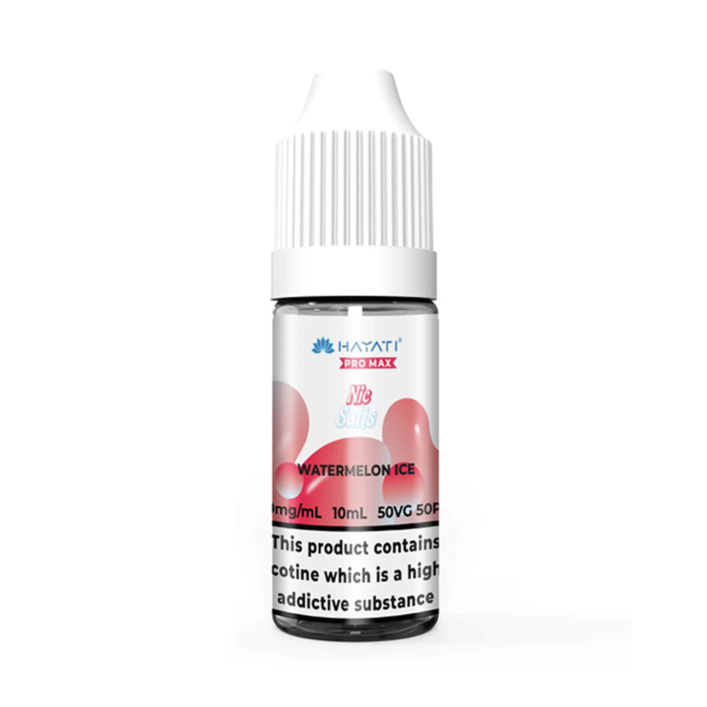 Hayati Pro Max Watermelon Ice 10ml nic salt e-liquid bottle