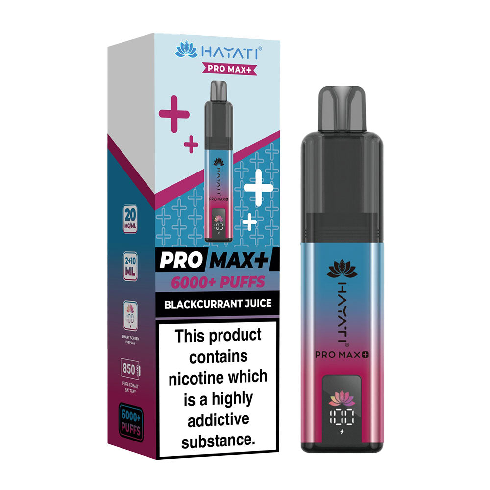 Hayati Pro Max Plus 6K Prefilled Pod Kit - Blackcurrant Juice