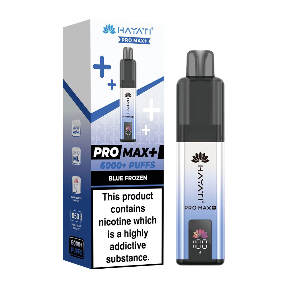 Hayati Pro Max Plus 6K Prefilled Pod Kit - Blue Frozen