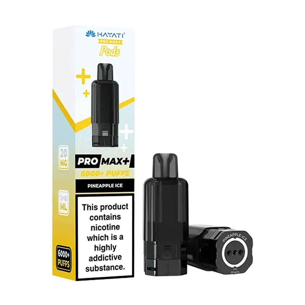 Hayati Pro Max+ 6K Pineapple Ice prefilled replacement pods