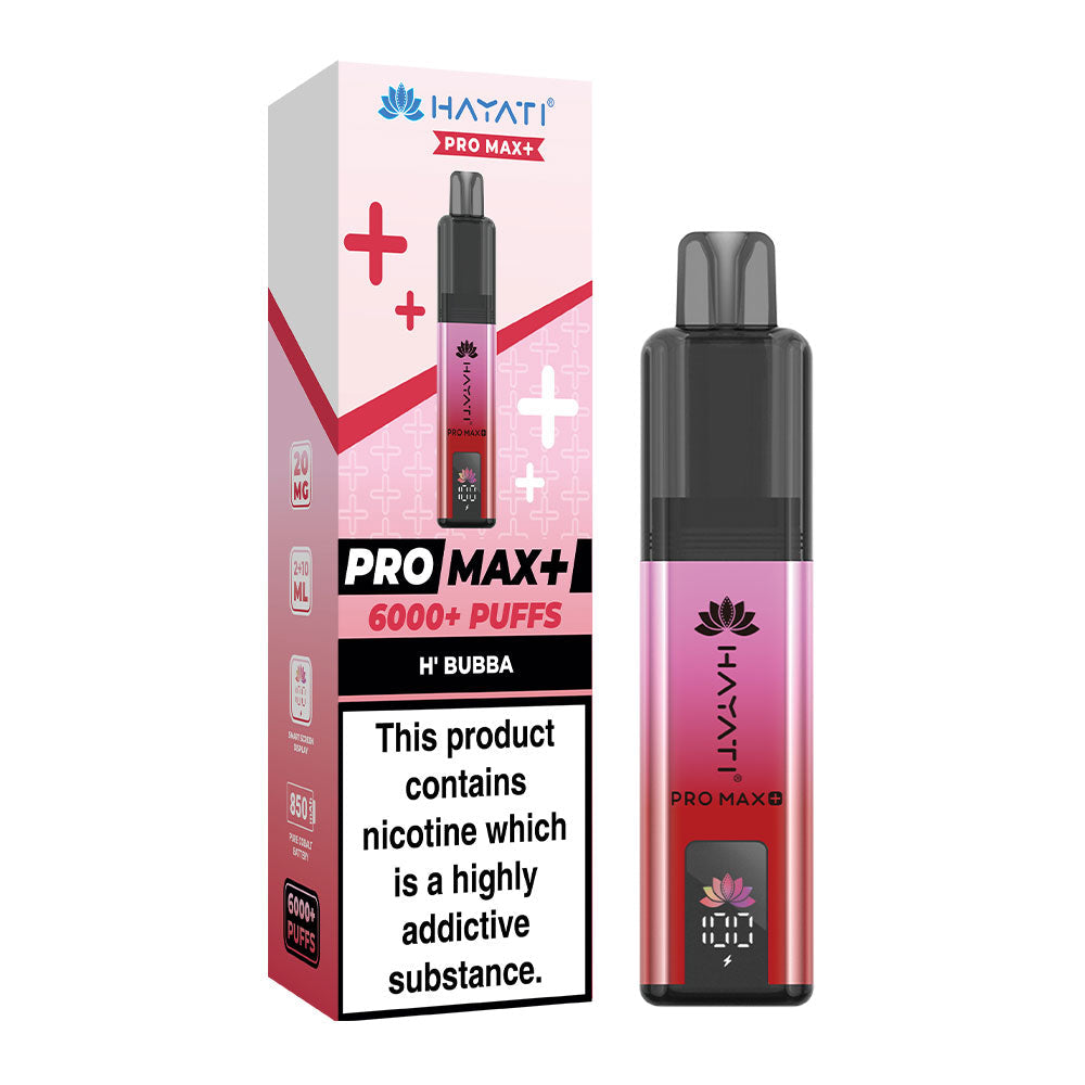 Hayati Pro Max Plus 6K Prefilled Pod Kit - H' Bubba