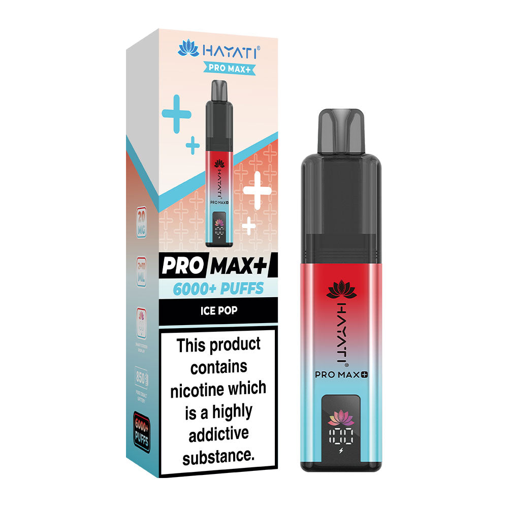Hayati Pro Max Plus 6K Prefilled Pod Kit - Ice Pop
