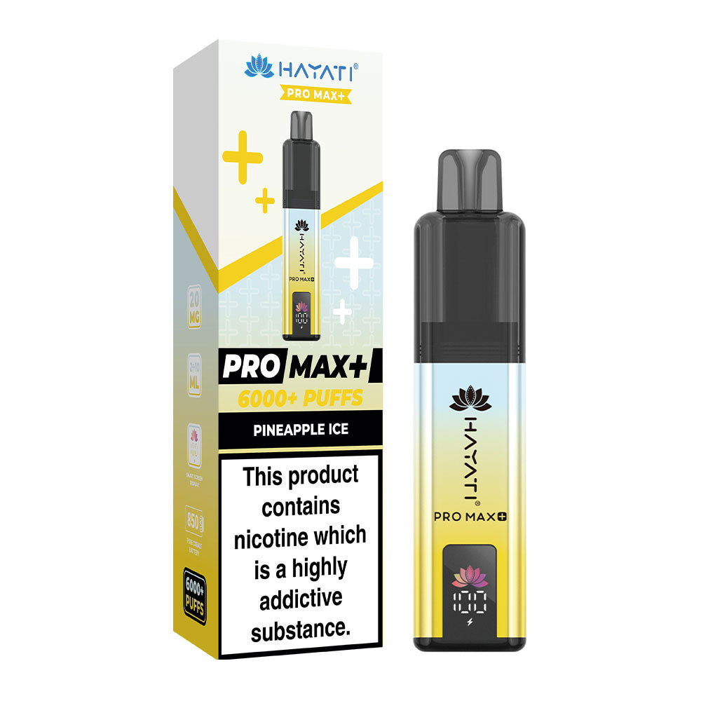 Hayati Pro Max+ 6K Pineapple Ice prefilled pod kit