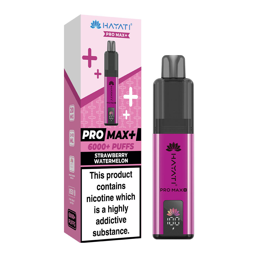 Hayati Pro Max+ 6K Strawberry Watermelon prefilled pod kit