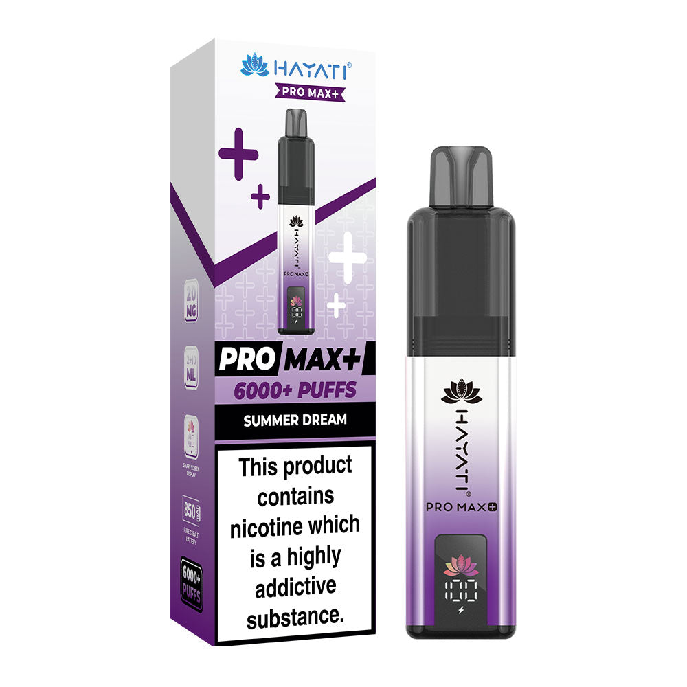 Hayati Pro Max+ 6K Summer Dream prefilled pod kit