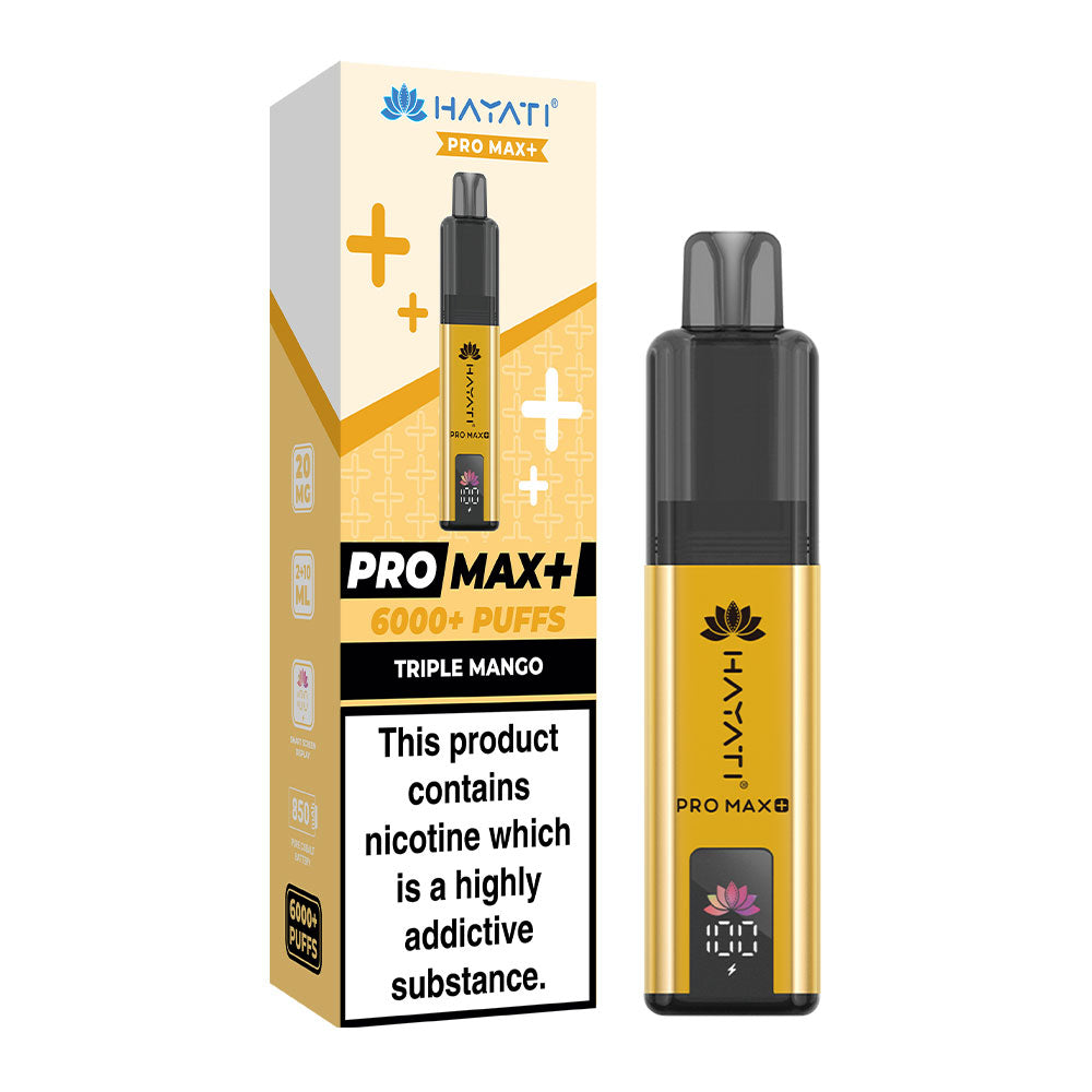 Hayati Pro Max+ 6K Triple Mango prefilled pod kit