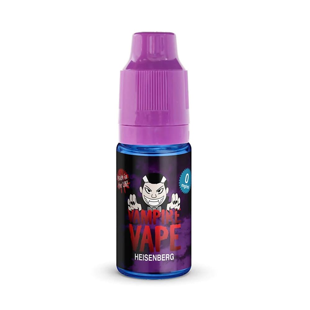 Vampire Vape Heisenberg 10ml freebase e-liquid bottle