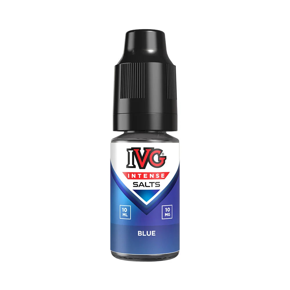 IVG Intense Salts Blue 10ml nic salt e-liquid bottle