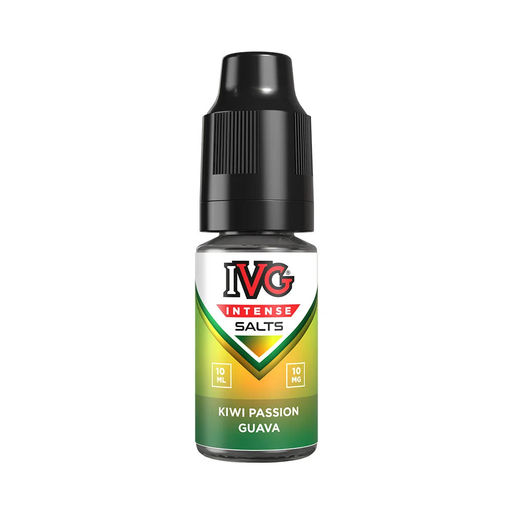 IVG Intense Salts Kiwi Passion Guava 10ml nic salt e-liquid bottle