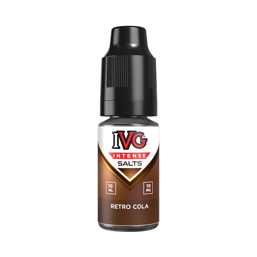 IVG Intense Salts Retro Cola 10ml nic salt e-liquid bottle