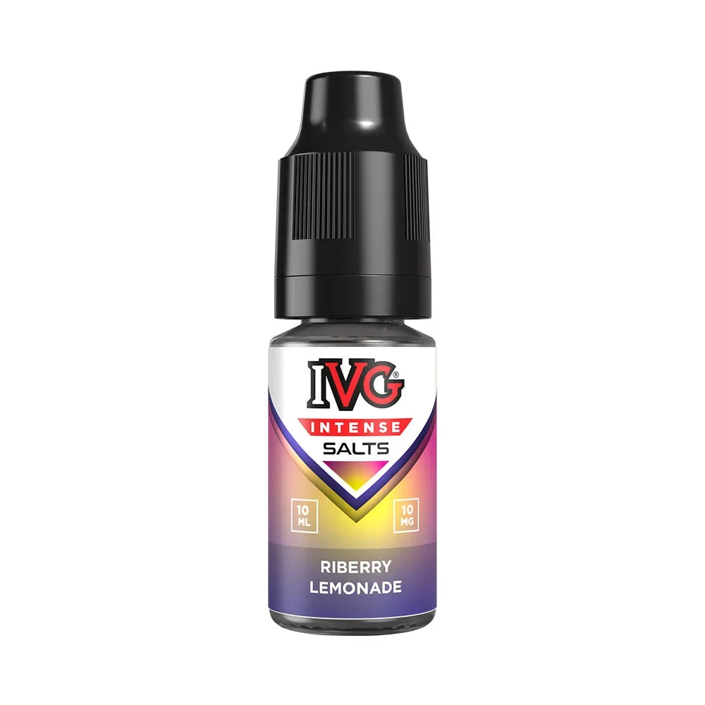 IVG Intense Salts Riberry Lemonade 10ml nic salt e-liquid bottle