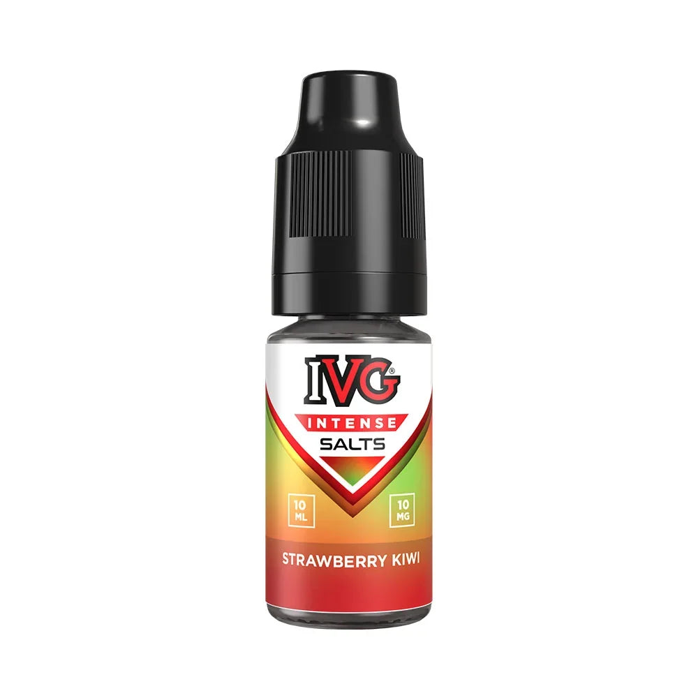 IVG Intense Salts Strawberry Kiwi 10ml nic salt e-liquid bottle