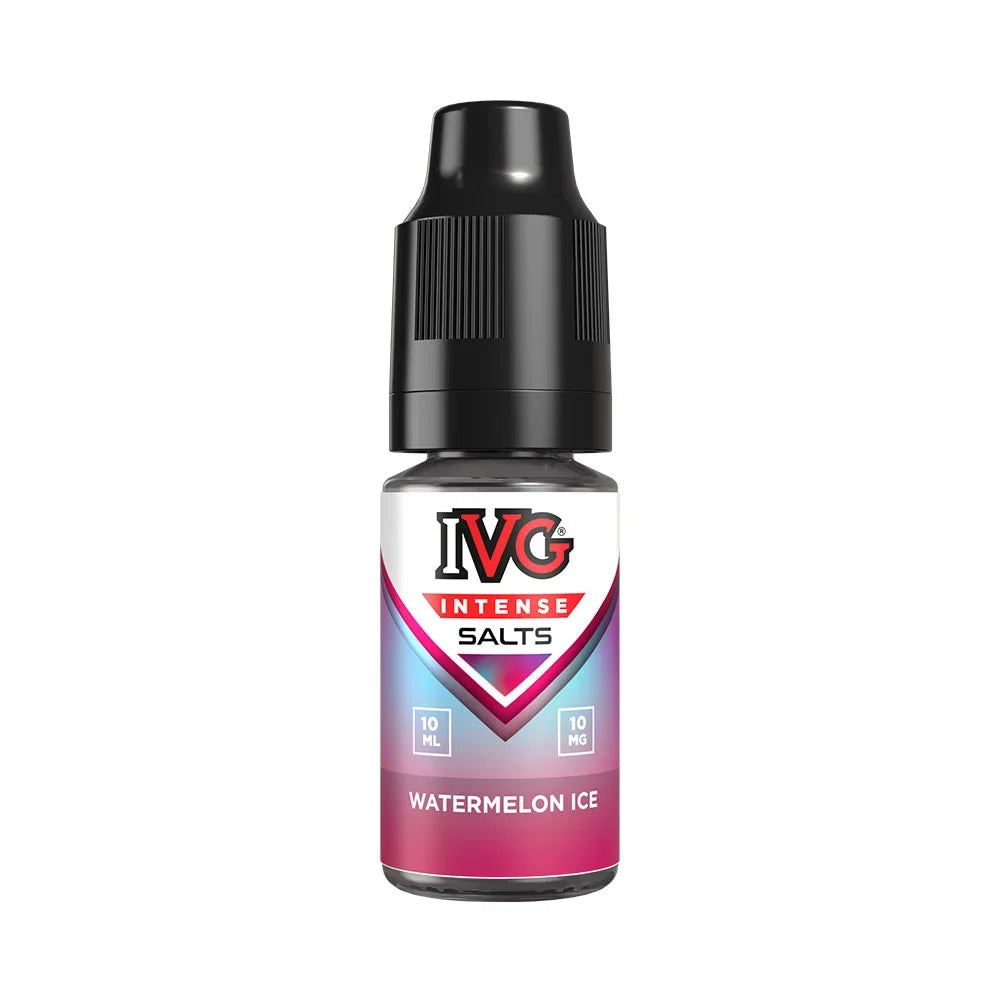IVG Intense Salts Watermelon Ice 10ml nic salt e-liquid bottle