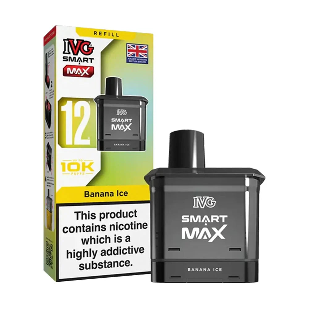 IVG Smart Max 10K Prefilled Pods - Banana Ice