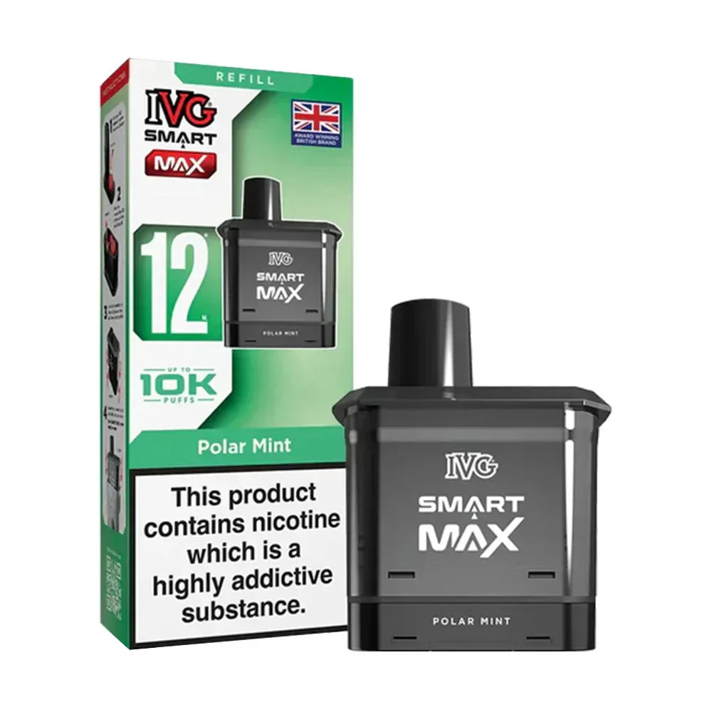 IVG Smart Max 10K Prefilled Pods - Polar Mint
