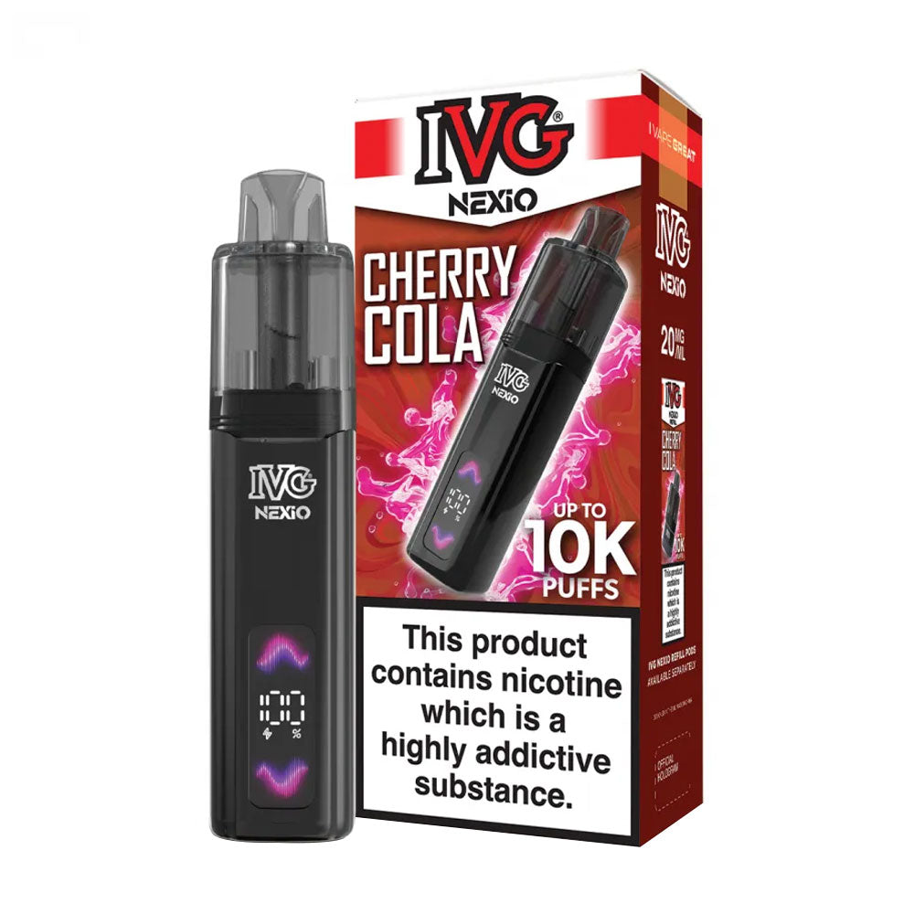 IVG Nexio 10K Prefilled Pod Vape Kit - Cherry Cola
