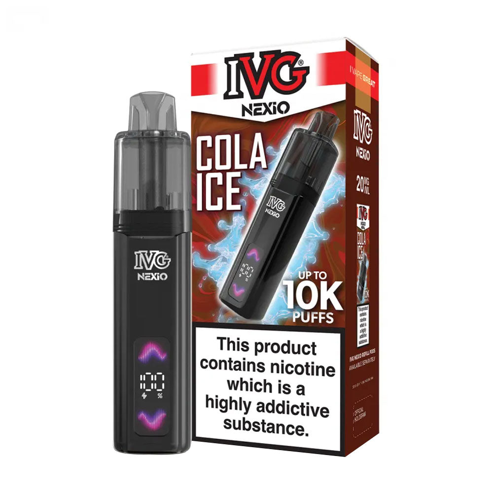 IVG Nexio 10K Prefilled Pod Vape Kit - Cola Ice