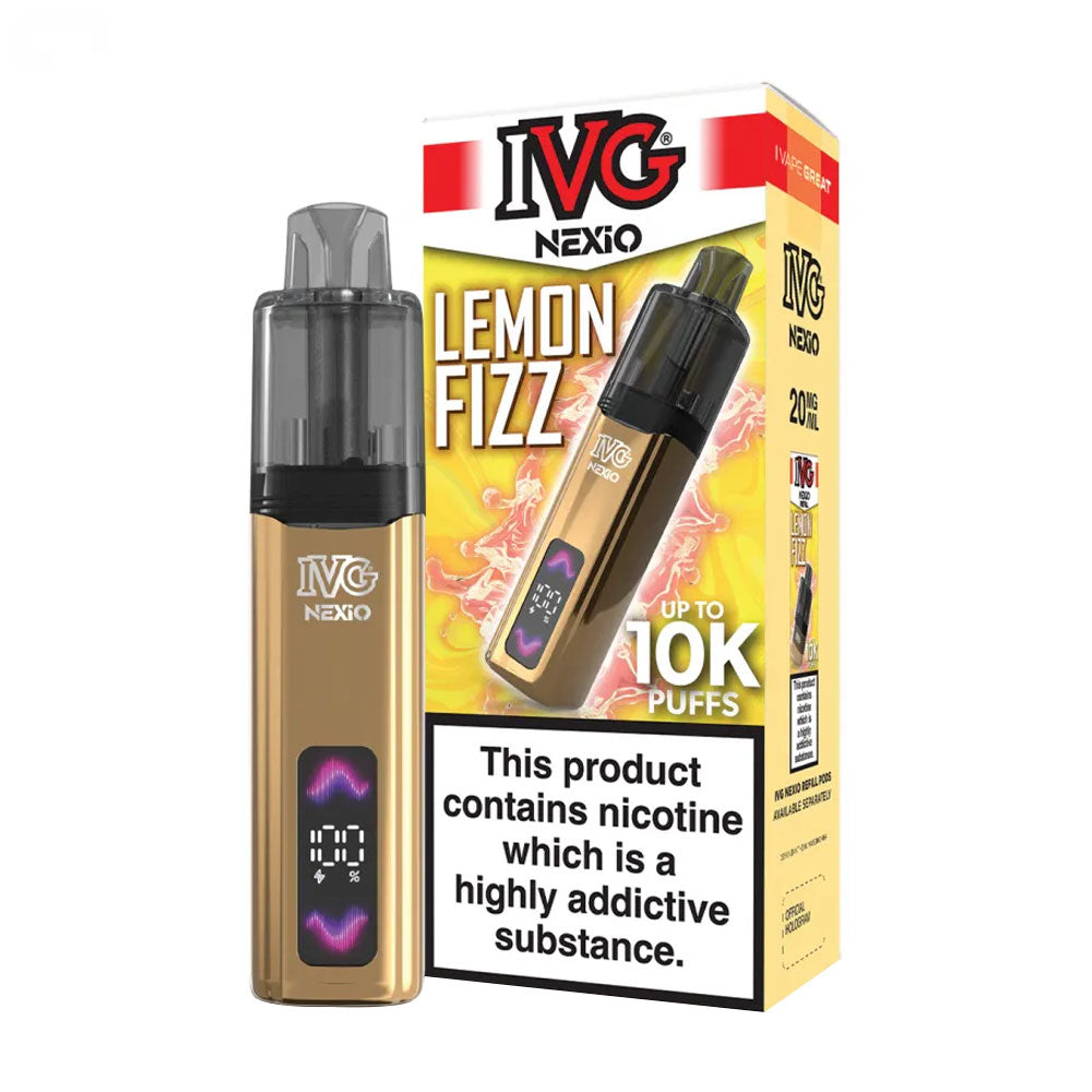 IVG Nexio 10K Prefilled Pod Vape Kit - Lemon Fizz