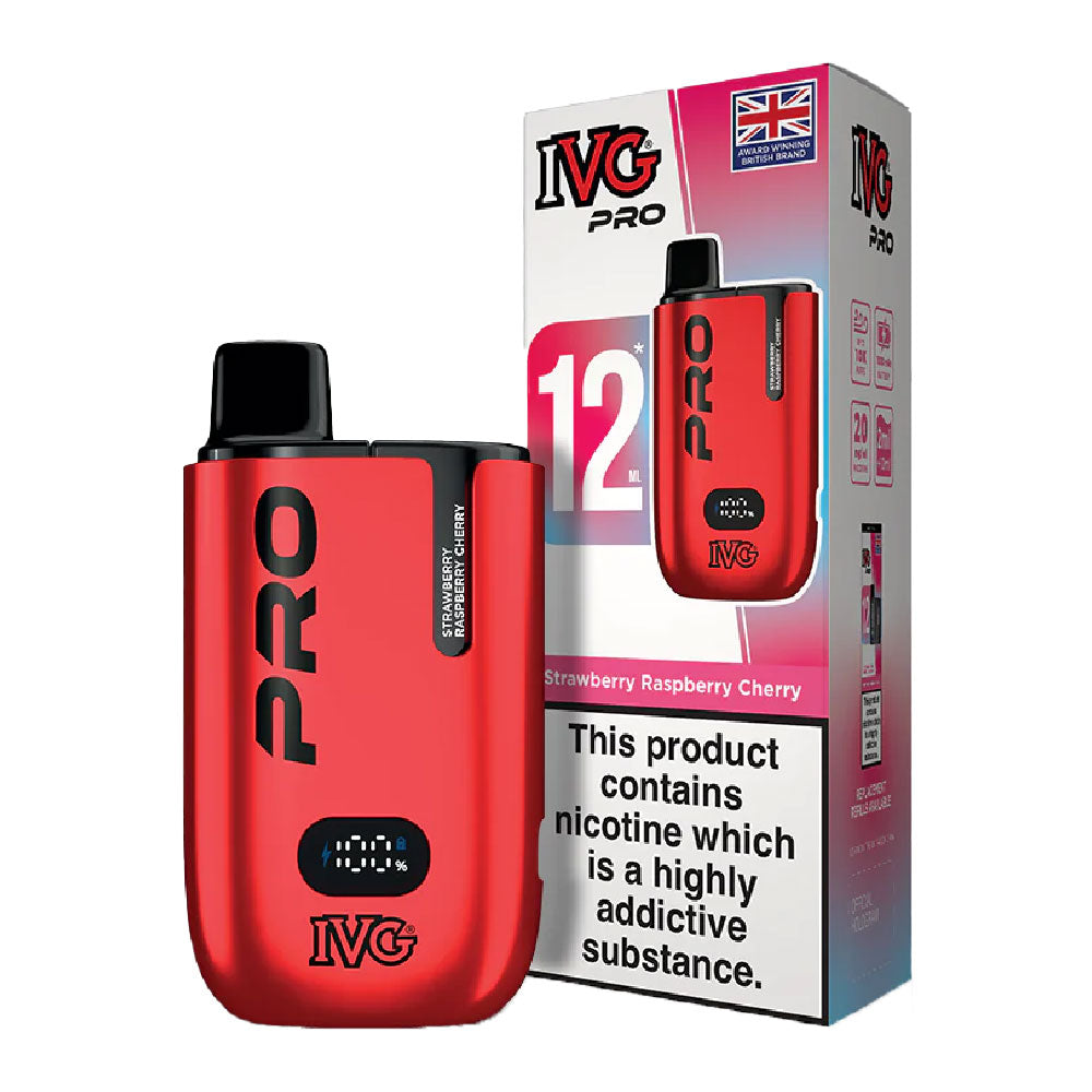 IVG Pro 12 Prefilled Pod Kit - Strawberry Raspberry Cherry