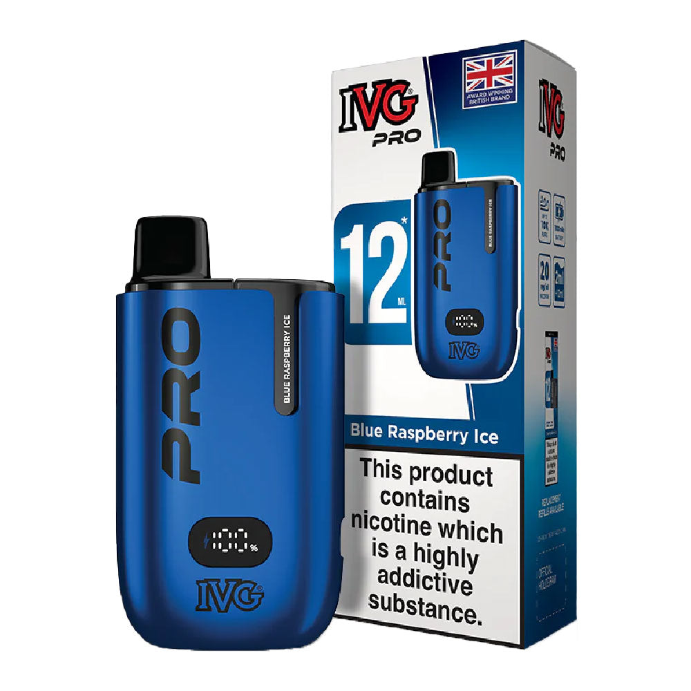 IVG Pro 12 Prefilled Pod Kit - Blue Raspberry Ice