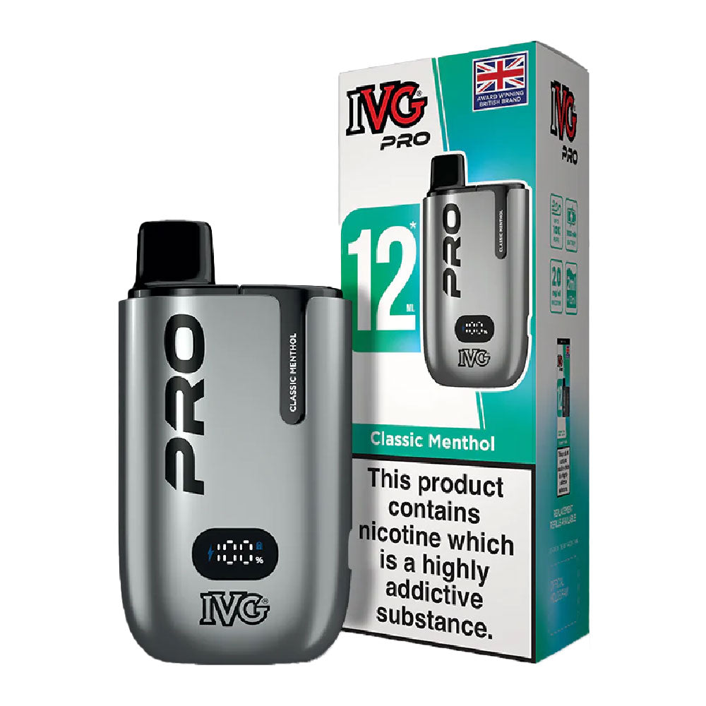 IVG Pro 12 Prefilled Pod Kit - Classic Menthol