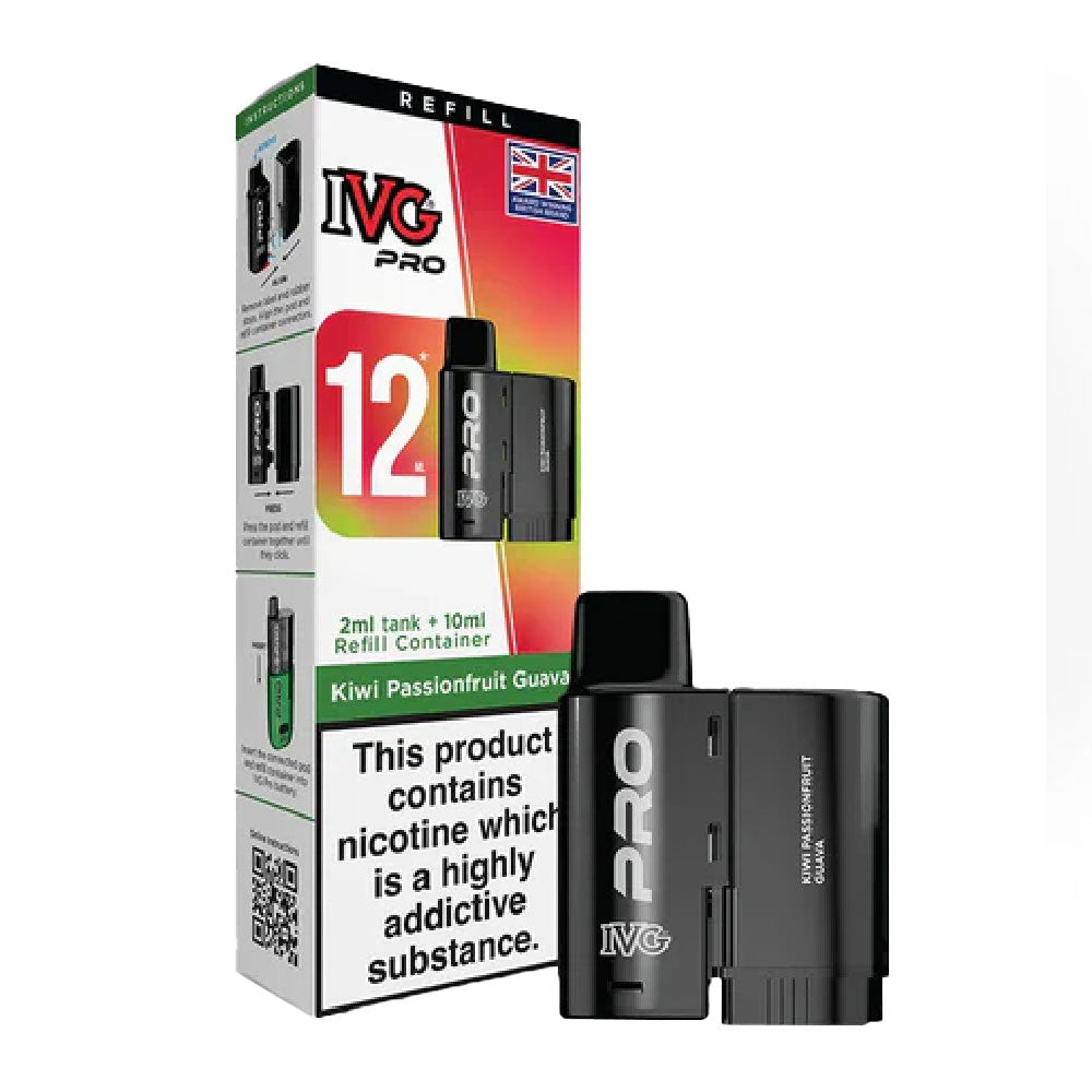 IVG Pro 12 Prefilled Pods - Kiwi Passionfruit Guava