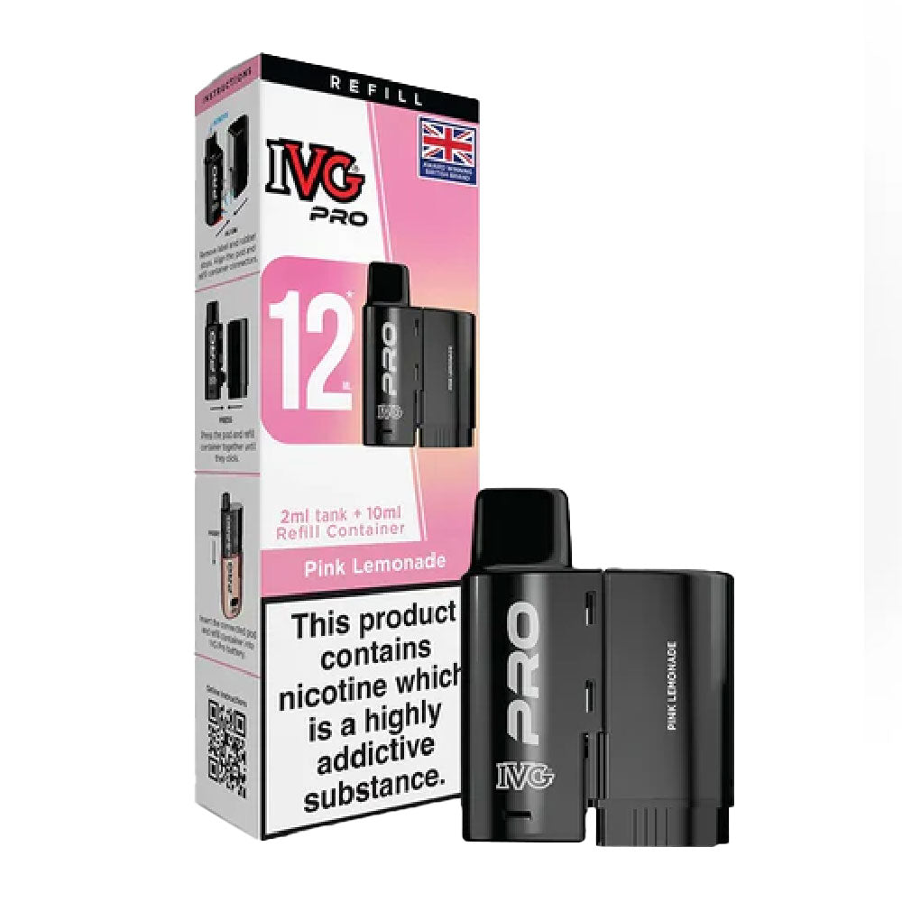 IVG Pro 12 Prefilled Pods - Pink Lemonade