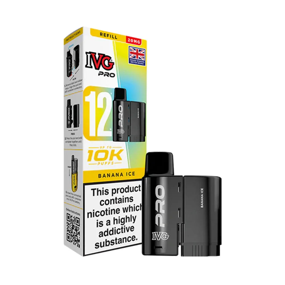IVG Pro 12 Prefilled Pods - Banana Ice