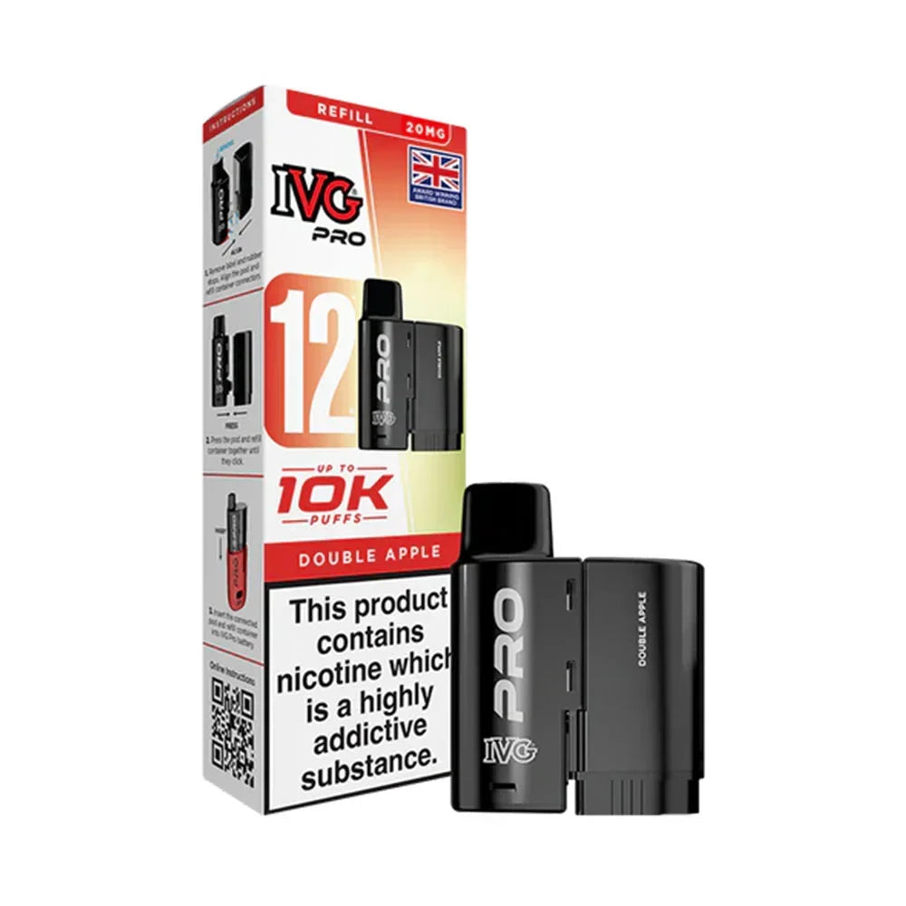 IVG Pro 12 Prefilled Pods - Double Apple