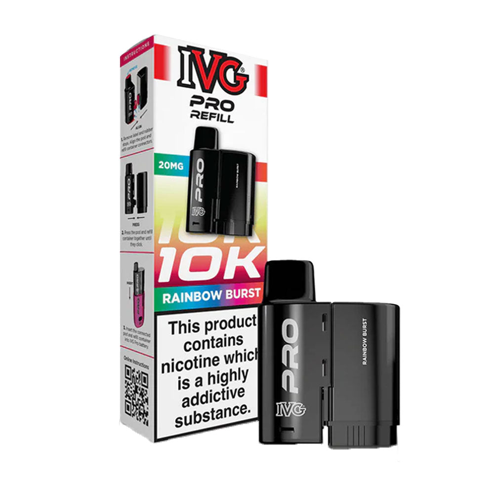 IVG Pro 12 Prefilled Pods - Rainbow Burst