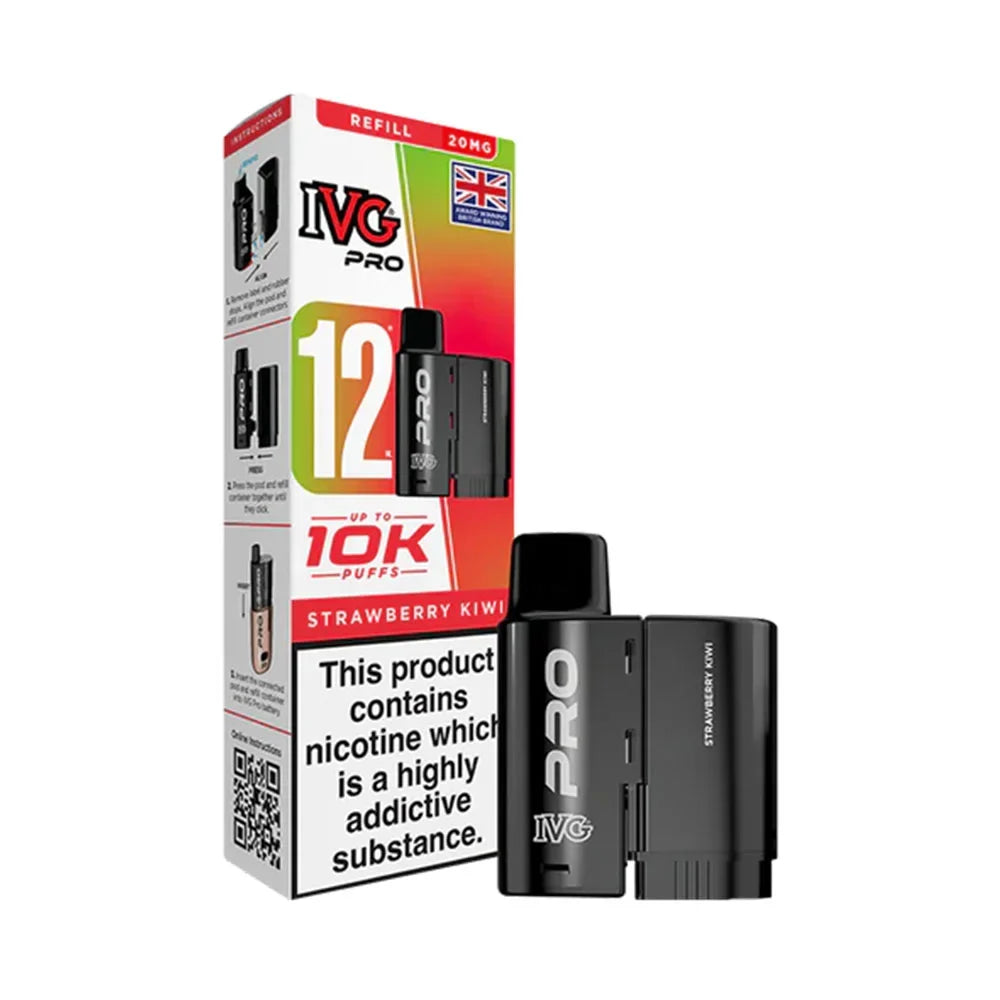 IVG Pro 12 Prefilled Pods - Strawberry Kiwi