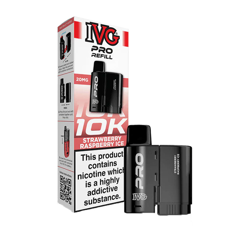 IVG Pro 12 Prefilled Pods - Strawberry Raspberry Ice