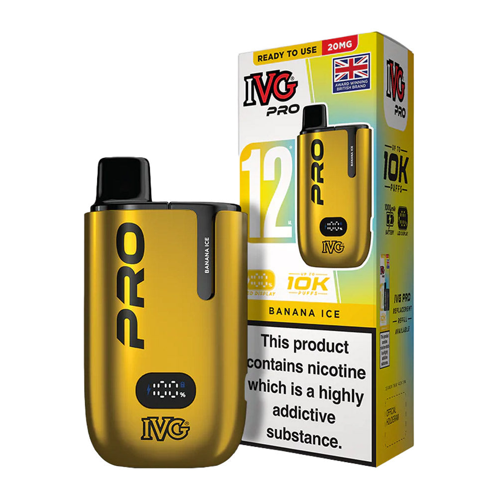 IVG Pro 12 Prefilled Pod Kit - Banana Ice