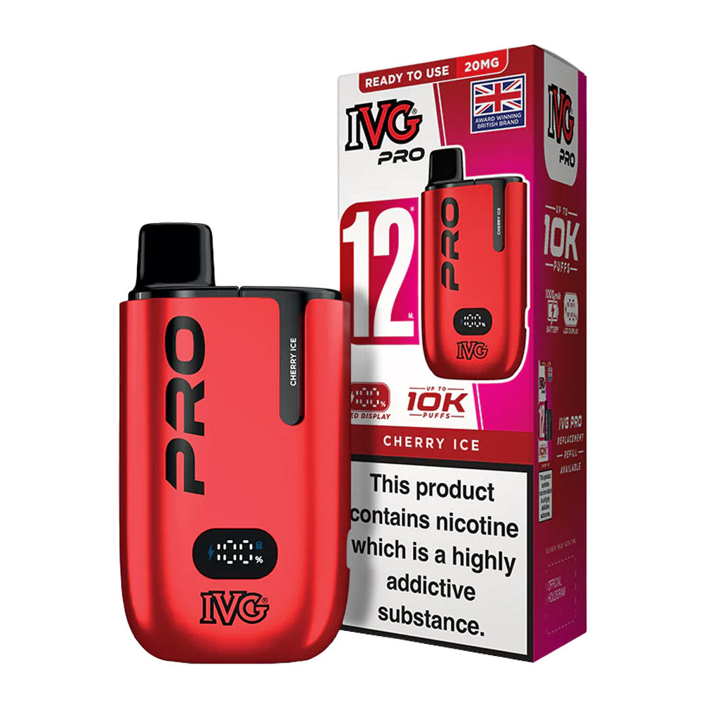 IVG Pro 12 Prefilled Pod Kit - Cherry Ice