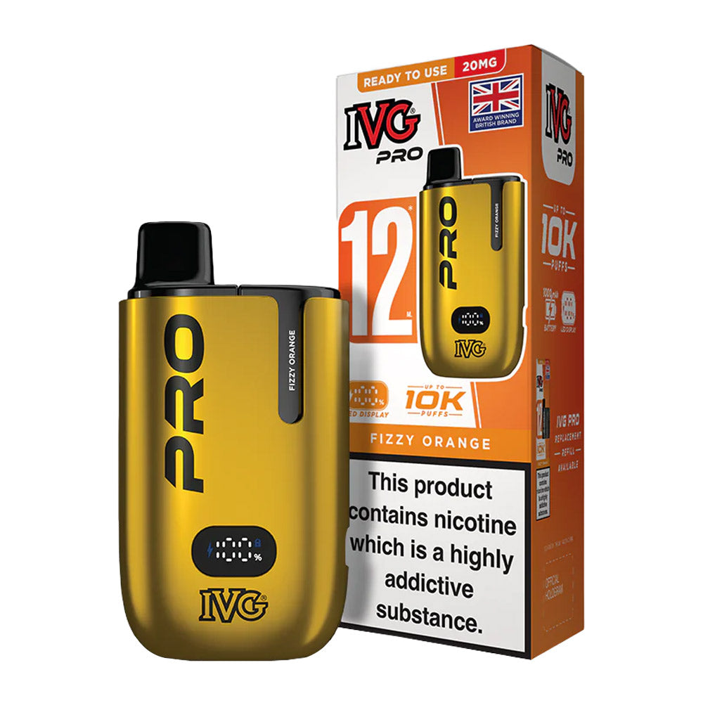 IVG Pro 12 Prefilled Pod Kit - Fizzy Orange