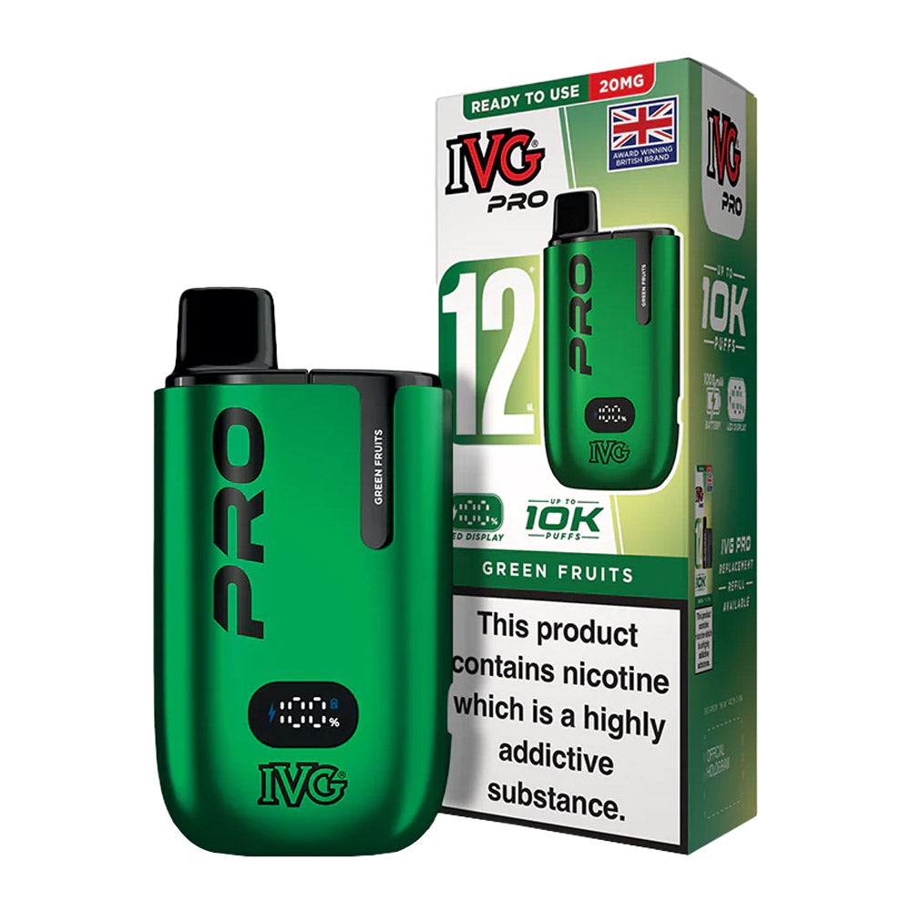 IVG Pro 12 Prefilled Pod Kit - Green Fruits